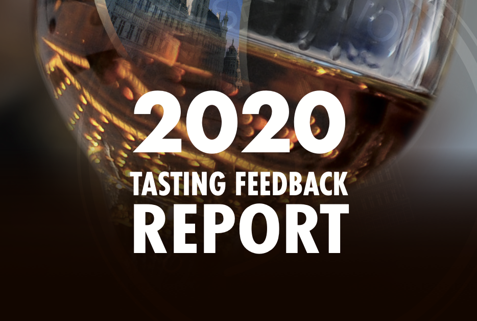 The 2020 Tasting Feeback Report