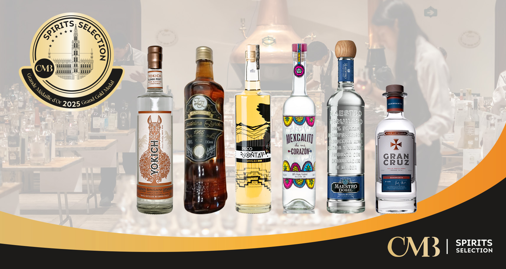 Resultados de la 27 edición del Spirits Selection by CMB: Tendencias Globales en Espirituosos Reveladas en Jalisco 2025