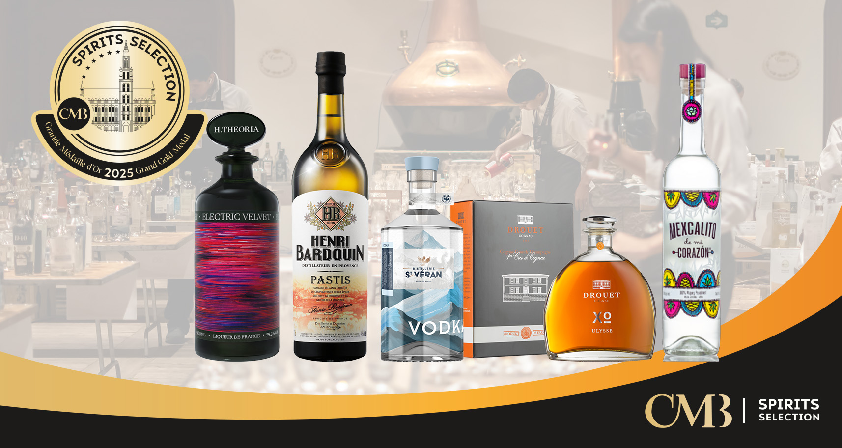 27ème édition du Spirits Selection by CMB : La France Brille à l’International